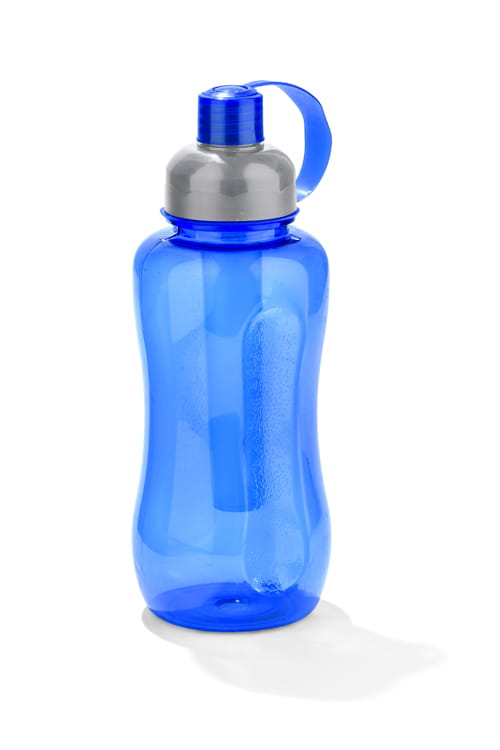 Bidon CHILL 500 ml + 40 ml niebieski z logo