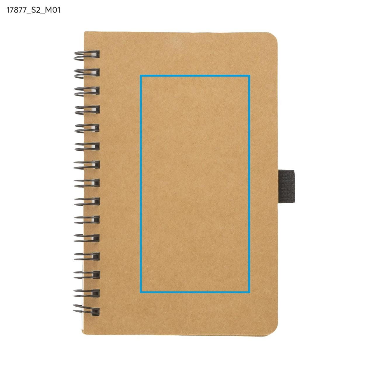 Notes BATO A6 brązowy