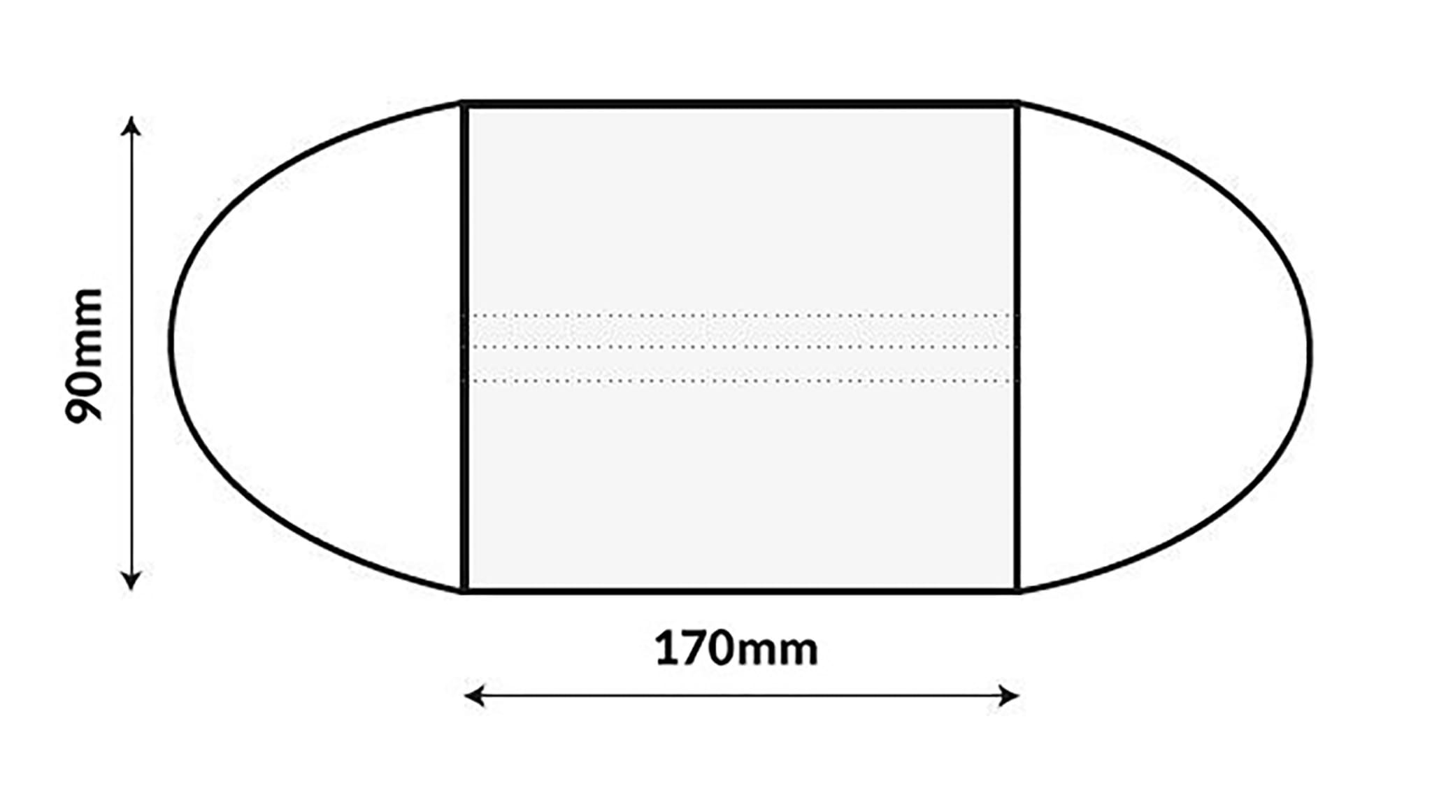 Protective Mask Dimensions