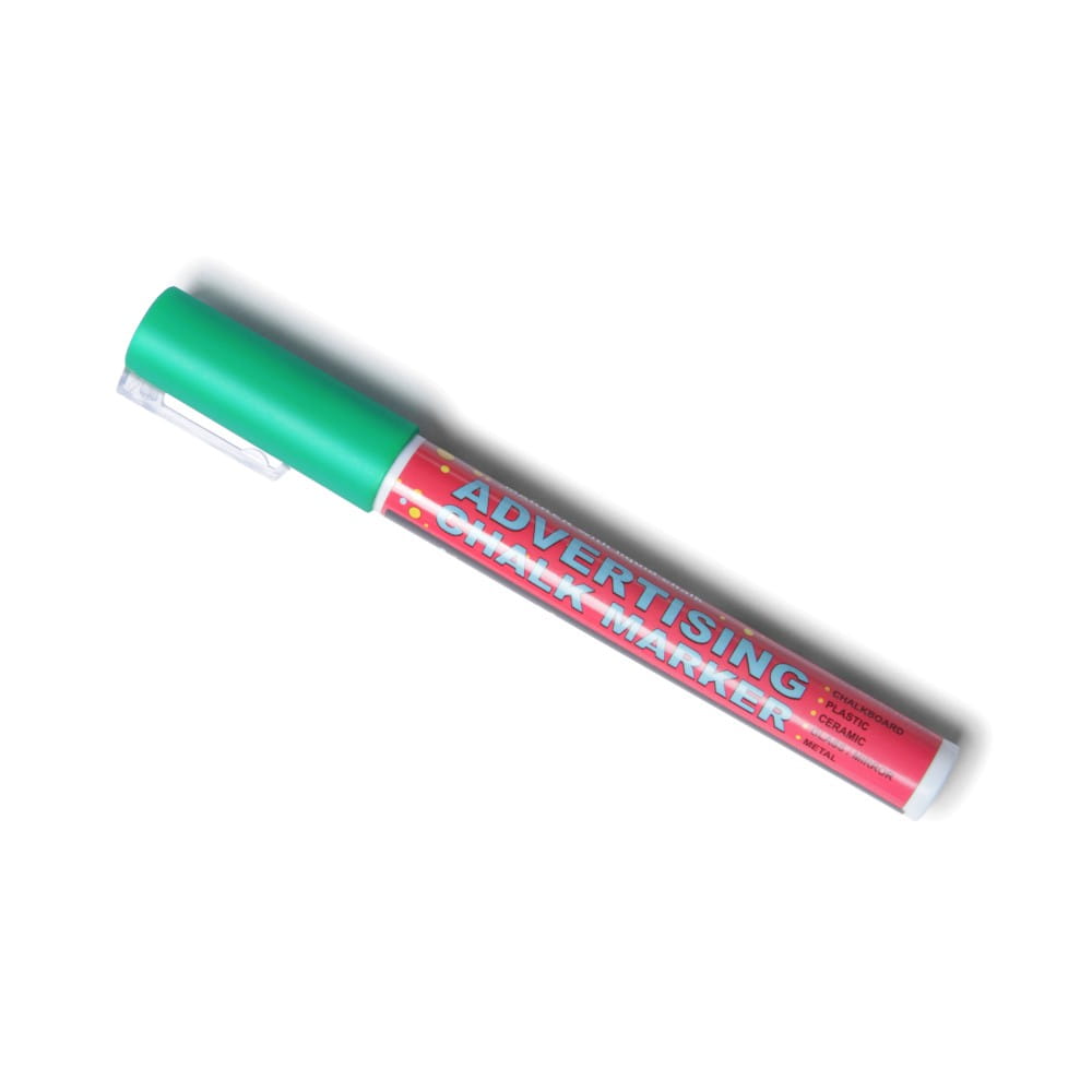 Chalk Marker 3 mm Green Liquid Chalk Marker Pen for Chalkboards