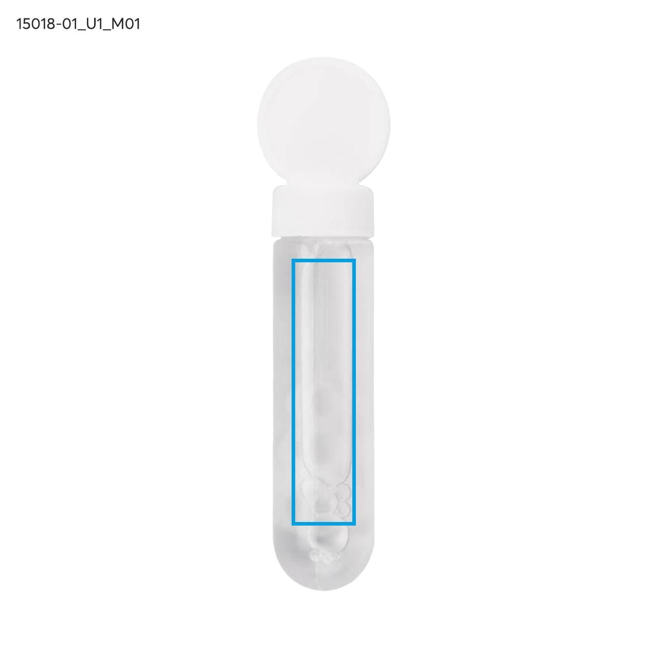 Bańki mydlane BUBBLES, 30 ml biały
