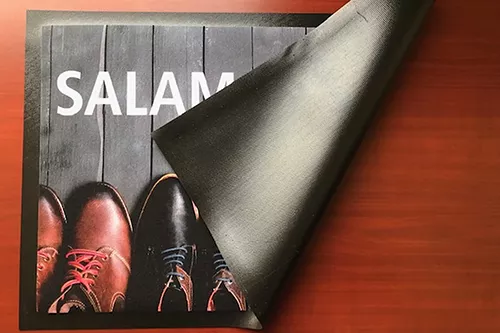 Promotional carpet mat with logo, Promo Star floor mat