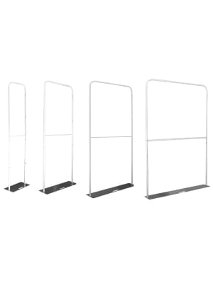 Monolith fabric stand 1,2 x 2,3 m with a single-sided printout