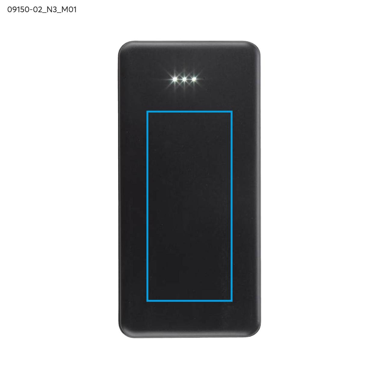 Power bank SIMPLE 10000 mAh czarny