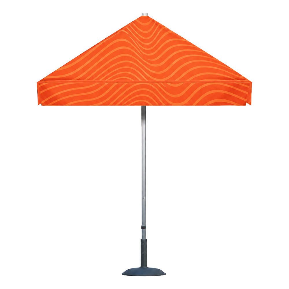 Parasol gastronomiczny 2x2 - kwadrat z indywidualnym nadrukiem ogrodowy barowy parasol restauracyjny piwny handlowy parasol hotelowy parasol reklamowy
