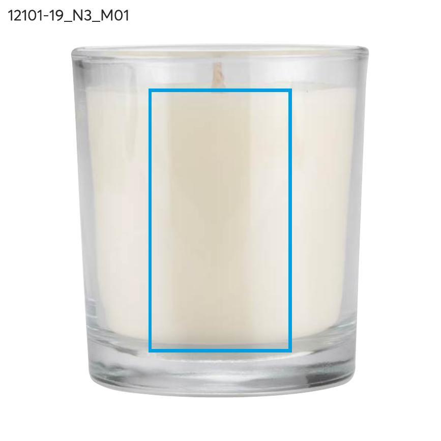 Świeca sojowa 170g - Lemongrass & Ginger - VERA YOUNG przezroczysty