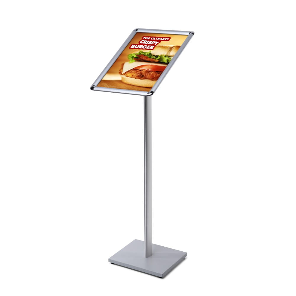 MBARD Menu Stand, A3 Frame Information Display Stand for Restaurant, Gastronomy, Hotel, Poster Stand, Menu Board with Rounded Corners