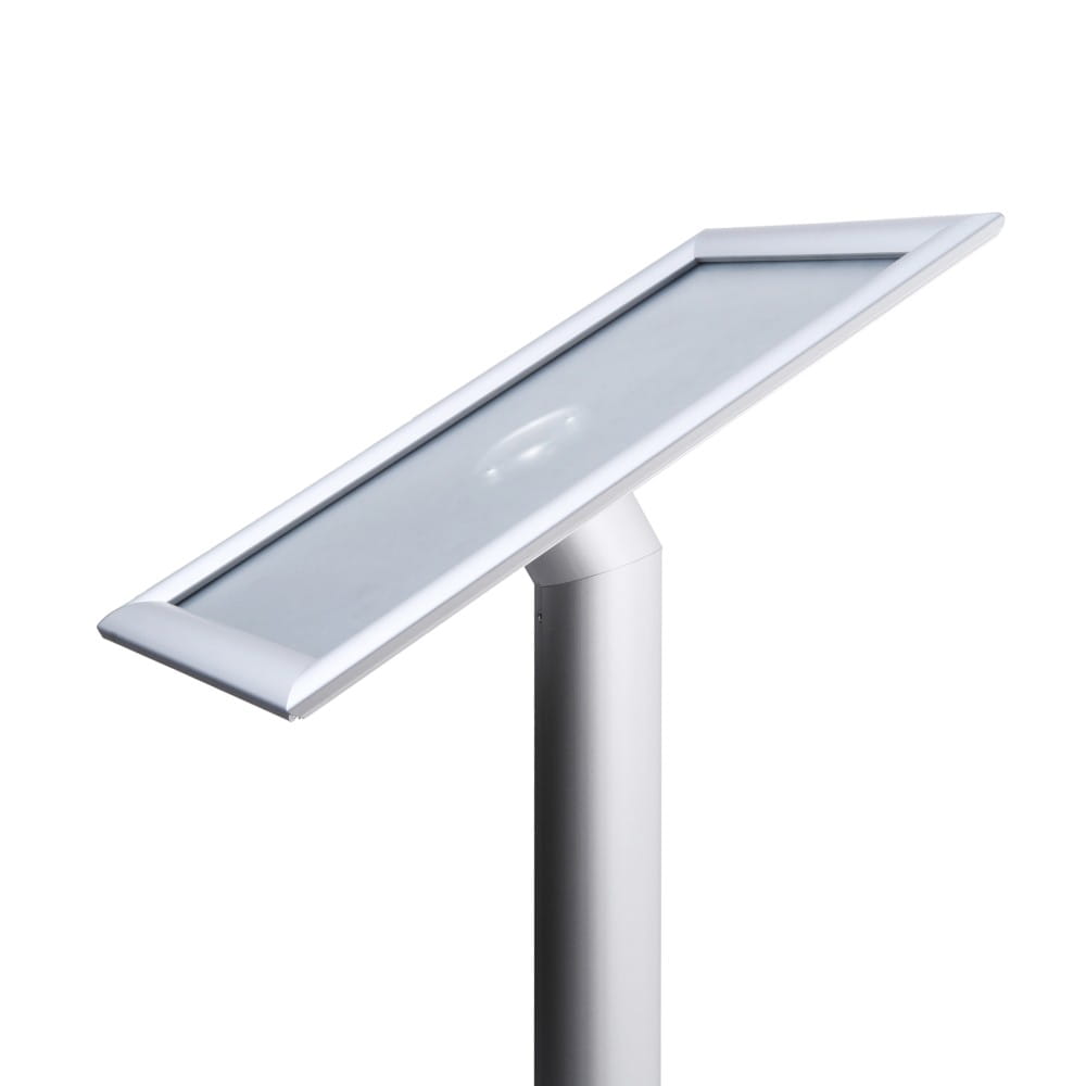 MBARD Menu Stand, A3 Frame Information Display Stand for Restaurant, Gastronomy, Hotel, Poster Stand, Menu Board with Rounded Corners
