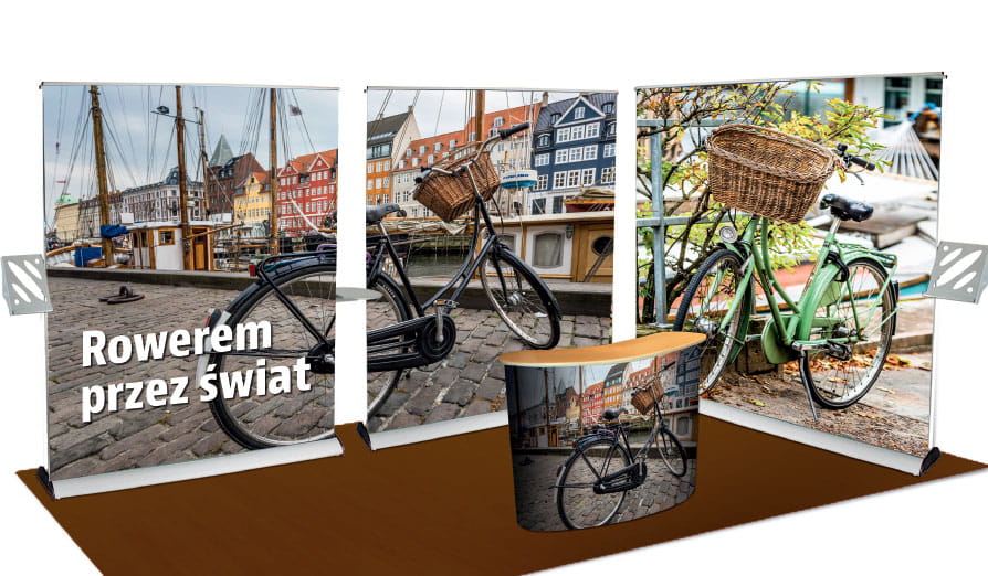15m2 Bike exhibition set