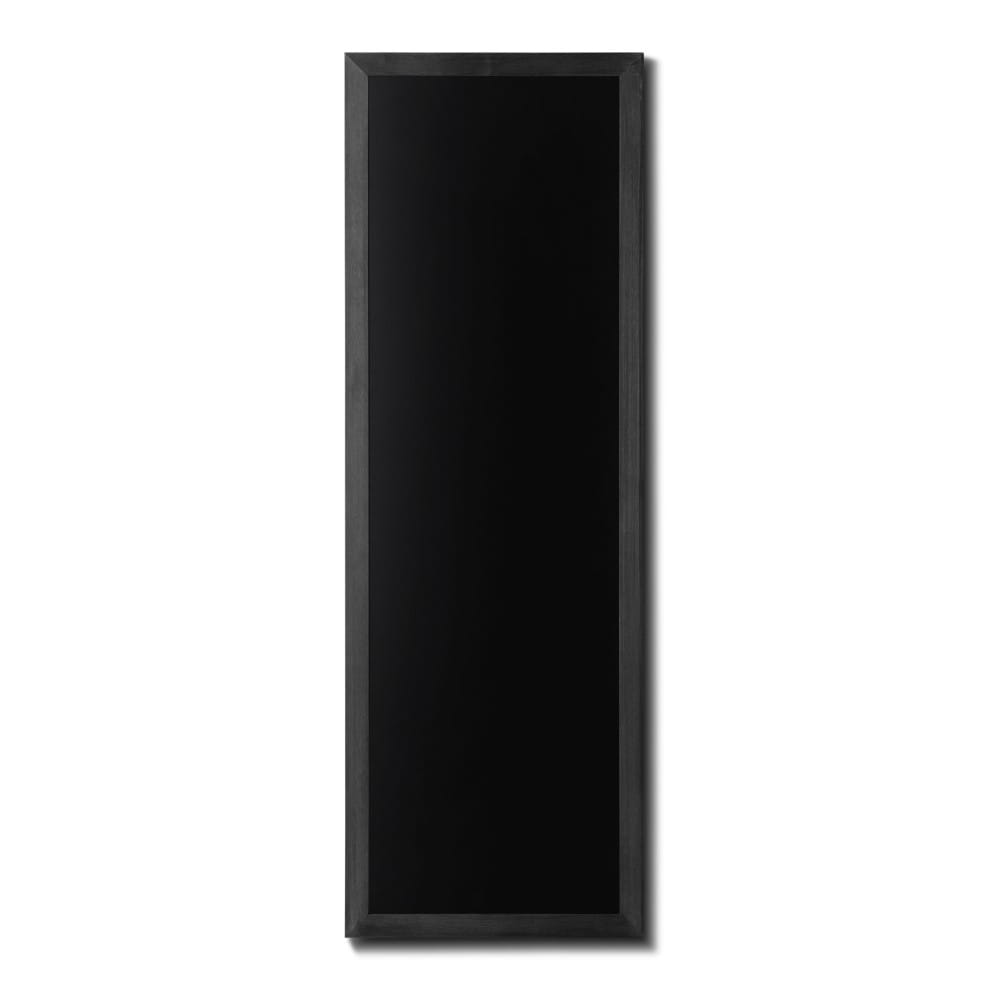 NATURE Chalkboard Black  56 x 150 cm, Wooden Chalkboard with a Black Surface for Writing with Chalk Markers