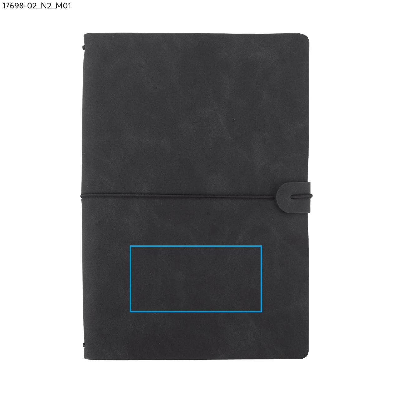 Notes RETRO A5 czarny