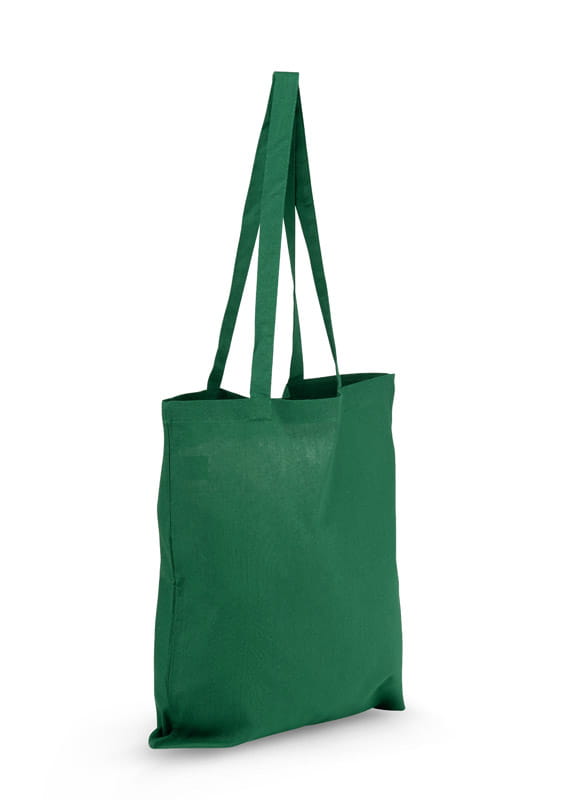 Torba bawełniana GRIS 140 g zielony z logo