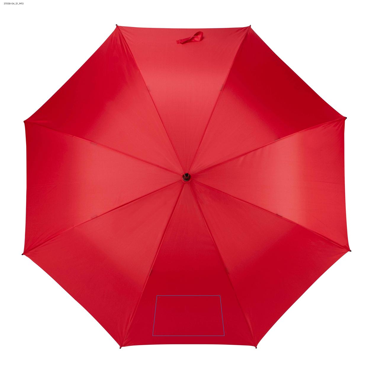 Parasol BETILLA czerwony