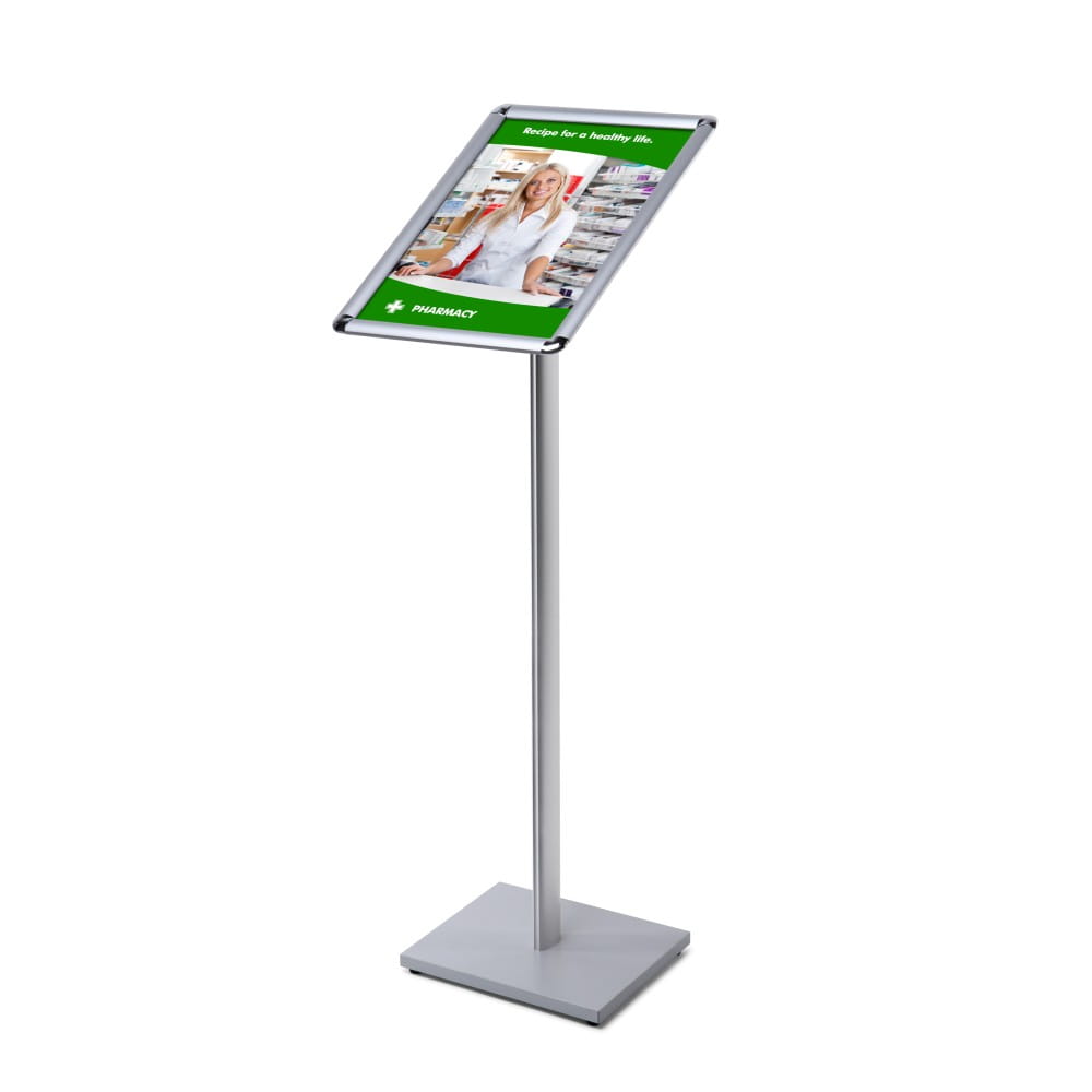 MBARD Menu Stand, A3 Frame Information Display Stand for Restaurant, Gastronomy, Hotel, Poster Stand, Menu Board with Rounded Corners