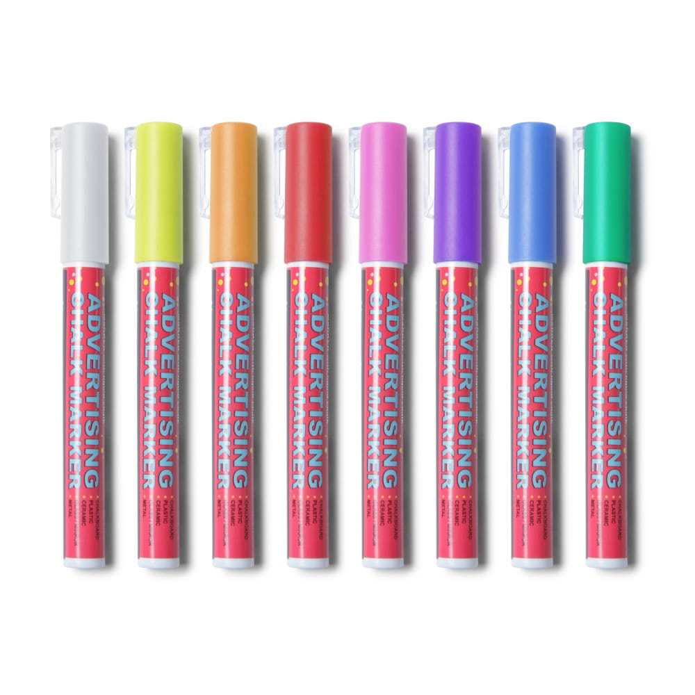 Chalk Marker 3 mm Yellow Liquid Chalk Marker Pen for Chalkboards
