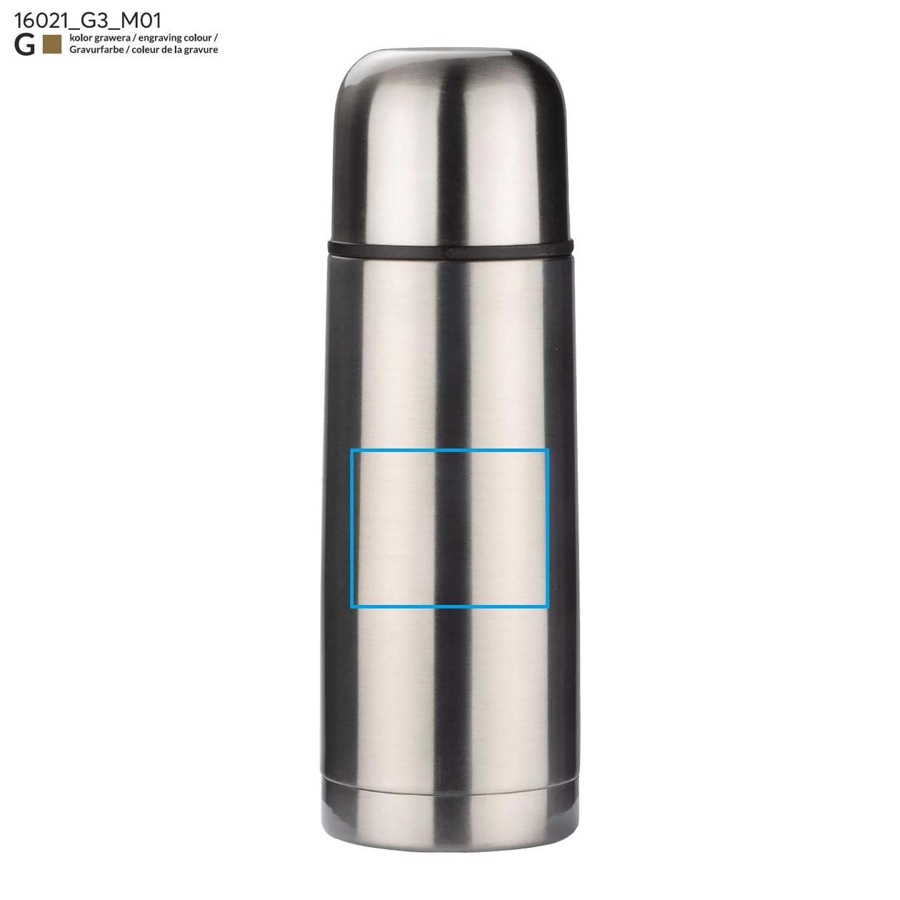 Termos SVEN 350 ml srebrny