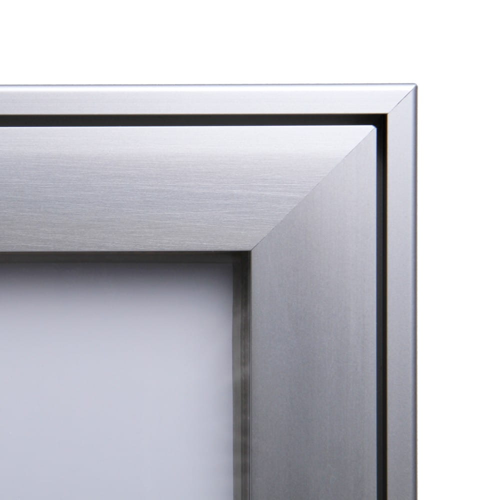 SCS 4xA4 Magnetic Display Case 44x61 cm Closed with a Key for Indoor Use, Indoor and Outdoor Display Cabinet, Advertising Display Case, Information Display Case, Notice Board, Information Board
