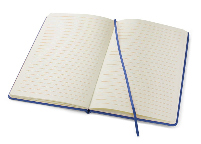 Notes VITAL A5 niebieski z logo