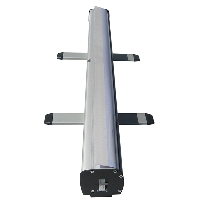 Mosquito Roll-up 85 x 200 cm Advertising stand like a Banner stand rolled up with a printout
