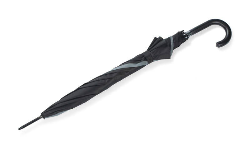 Parasol LIF czarny z logo