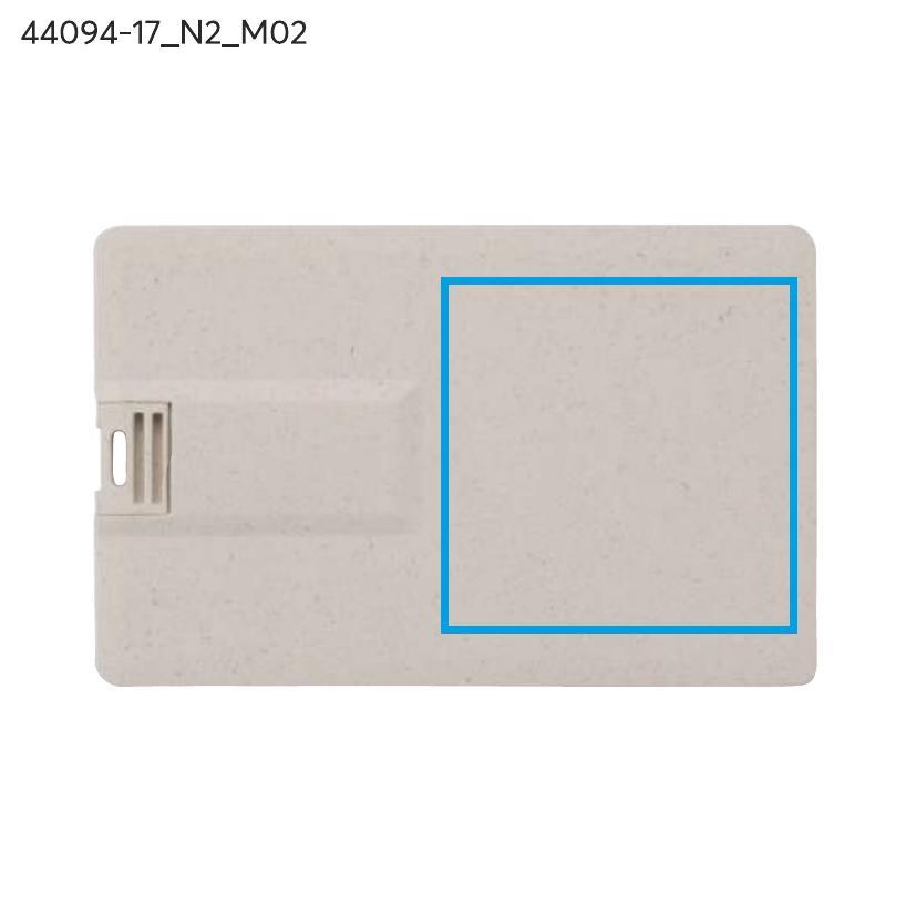 Pamięć USB KARTA ECO 64 GB biały