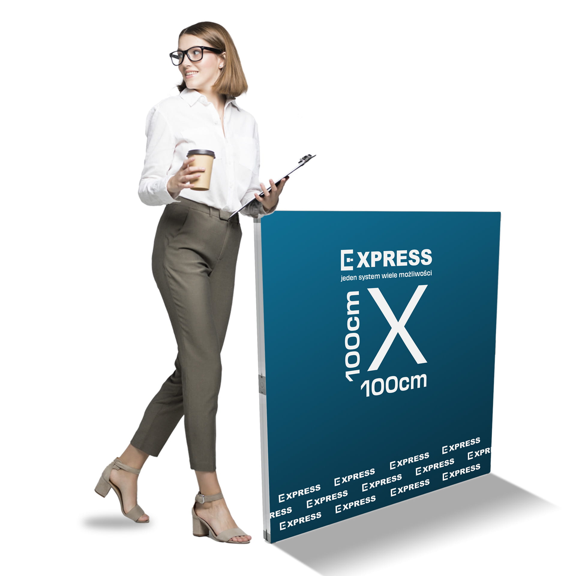 Stand prekonfigurowalny Express 100x100 cm