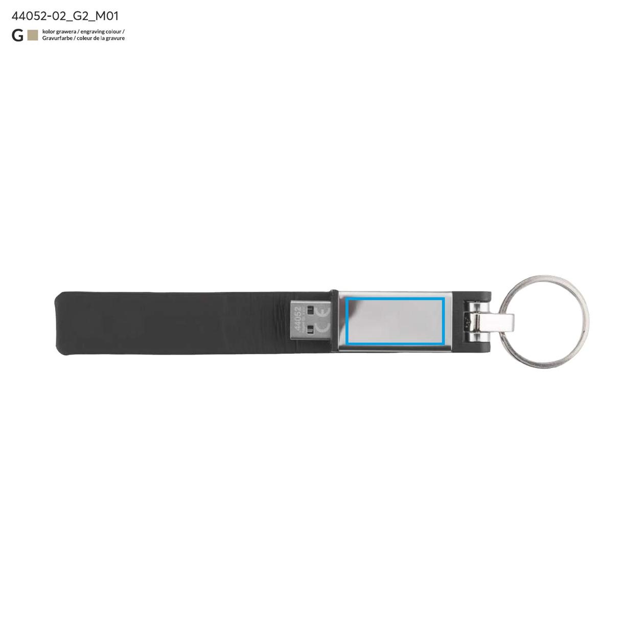 Pamięć USB BUDVA 16 GB czarny
