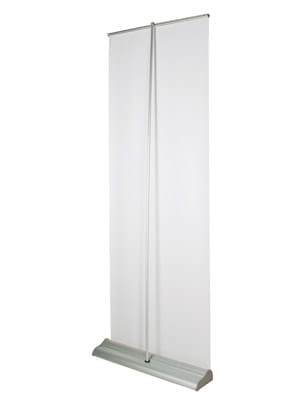 Orient Roll-up 100 x 200 cm rolled advertising stand with a printout