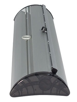 Case - Barracuda Roll-up  100 x 200 cm roll-up advertising stand with a print