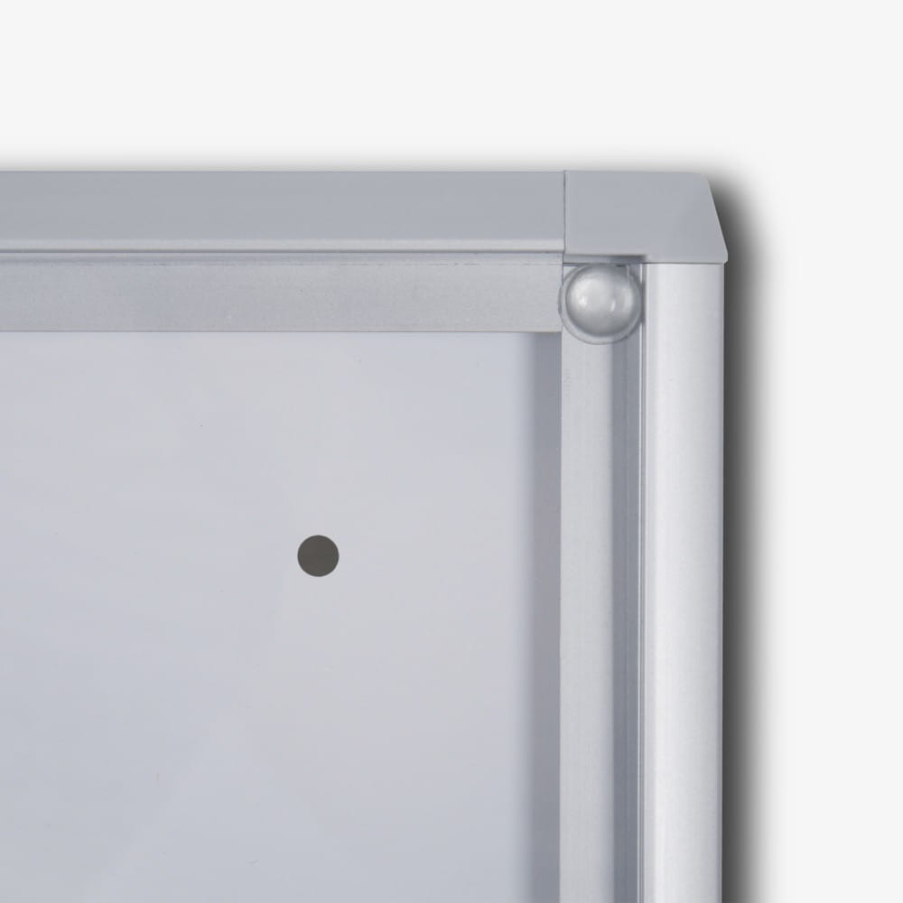 XS 1xA4 Magnetic Display Cabinet 22X31 cm with B1 Flame Retardant Certificate, Closed with a Key for Internal Use, Internal Display, Advertising Display, Information Display, Notice Board, FIREPROOF Information Board