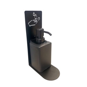 Manual disinfectant dispenser